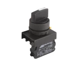 Buton selector 2 pozitii SW-BD21 1NO negru MUTLUSAN