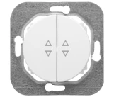 Выключатель 2P 10A на 2 направления белый ПРОВАНС BYELECTRICA