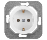 Розетка 2P+E 16A белая ПРОВАНС BYELECTRICA