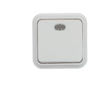 Intrerupator 1P+LED 10A alb SELENA 1000kW