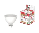 Bec LED MR16 7W 220V 3000K GU5,3 NARODNAYA  TDM
