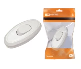 Выключатель 6А 250В на шнур белый TDM