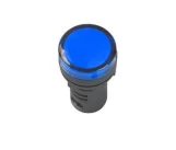 Lampa semnalizare LED d22mm albastru MUTLUSAN