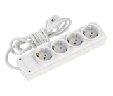 Prelungitor 4 prize 2m 2P+E 16A alb OLIMPIA Mutlusan