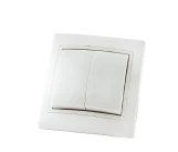 Intrerupator 2P 10A alb LUNA 1000kW