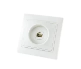 Priza telefon alb LUNA 1000kW