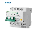 Intrerupator automat diferential 3P+N 20A C 30mA 6kA tip A SG65LE-63 SINGI