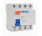 Intrerupator diferential 4P 63A 30mA 6kA tip AC RDREL SINGI