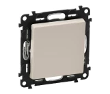 Выключатель 1P 10A крестовой контакт винтовой  бежевый Valena Life Legrand