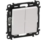 Выключатель 2P 10A на два направления белый Valena Life Legrand