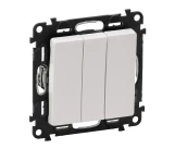 Выключатель 3P 10A контакт винтовой  белый Valena Life Legrand
