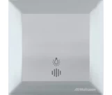 Кнопка для звонка+LED серая CANDELA Mutlusan