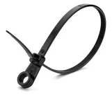 Coliere 5,0x300mm cu fixare in diblu (100buc) negru MegaWatt