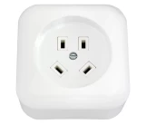 Priza 3P+E 32A industriala aplicabila alb белая BYELECTRICA