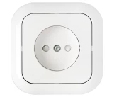 Priza 2P 16A cu obtur alb Garmonya BYELECTRICA