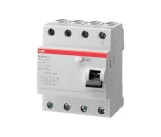 Intrerupator diferential 4P 63A 30mA tip AC FH204 ABB