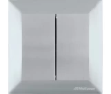 Выключатель 2P 10A серый CANDELA Mutlusan