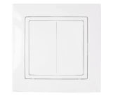 Выключатель 2P 10A  белый УЮТ BYELECTRICA
