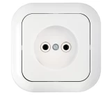 Priza 2P 16A Garmonya alb BYELECTRICA