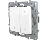 Dimmer cu buton 400w alb NILOE Legrand