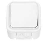 Выключатель 1P 10A белый IP54 ПРАЛЕСКА BYELECTRICA