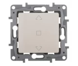 Выключатель управления жалюзи 3 позиции бежевый NILOE Legrand