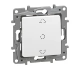 Intrerupator p/u jaluzele 3 pozitii alb NILOE Legrand