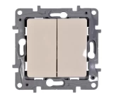 Выключатель 2P 10A бежевый NILOE Legrand