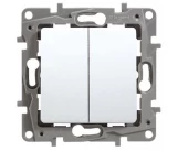 Intrerupator 2P 10A alb NILOE Legrand