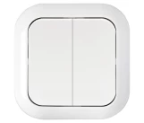 Intrerupator 2P 10A alb Garmonya BYELECTRICA