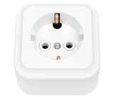 Priza 2P+E 16A alb Pralieska BYELECTRICA