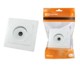 Розетка телевизионная белая ТАЙМЫР TDM