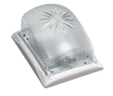 Светельник под лампу LED 1xE27 овальный белый IP20  PAPATAYA ISILDAR