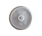 Corp de iluminat pentru bec LED 2xE27 cu sensor rotund mat alb IP20 TERRA ISILDAR