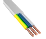 Fir electric ȘVVP 3x2,5 alb 0,38 kV