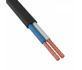 Fir electric ȘVVP 2x0,75 negru 0,38 kV