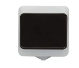 Intrerupator 1P 10A alb IP44 AQUA SELENA 1000kW