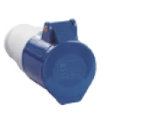 Priza 213 mobila 2P+PE 16A 220V IP44 MegaWatt