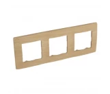 Rama 3 lemn deschis NILOE Legrand