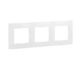 Рамка 3  постовая белый NILOE Legrand