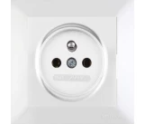 Priza 2P+E 16A alb ups frech CANDELA Mutlusan