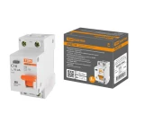 Intrerupator automat cu protecite diferentiala 1P+N 16A C 10mA AVDT32 TDM