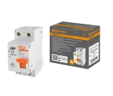 Intrerupator automat cu protecite diferentiala 1P+N 32A C 100mA AVDT32 TDM