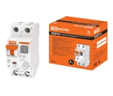 Intrerupator automat cu protecite diferentiala 1P+N 10A C 30mA AVDT64 TDM