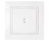 Выключатель 1P 10A  на два направления белый УЮТ BYELECTRICA
