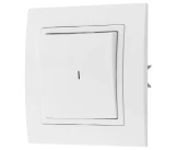 Выключатель 1P+LED 10A  белый УЮТ BYELECTRICA