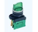 Buton selector 2 pozitii SW-BK123L 1NO LED verde MUTLUSAN