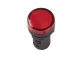 Лампа сигнальная LED 22мм красная MUTLUSAN