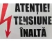 Наклейка индикатор "Atentie. Tensiune inalta" 210x280 мм