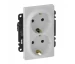 Priza 2P+E 16A dubla alb Valena Life Legrand